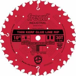Freud Industrial 10 In. 30-Tooth Glue Line Rip Circular Saw Blade