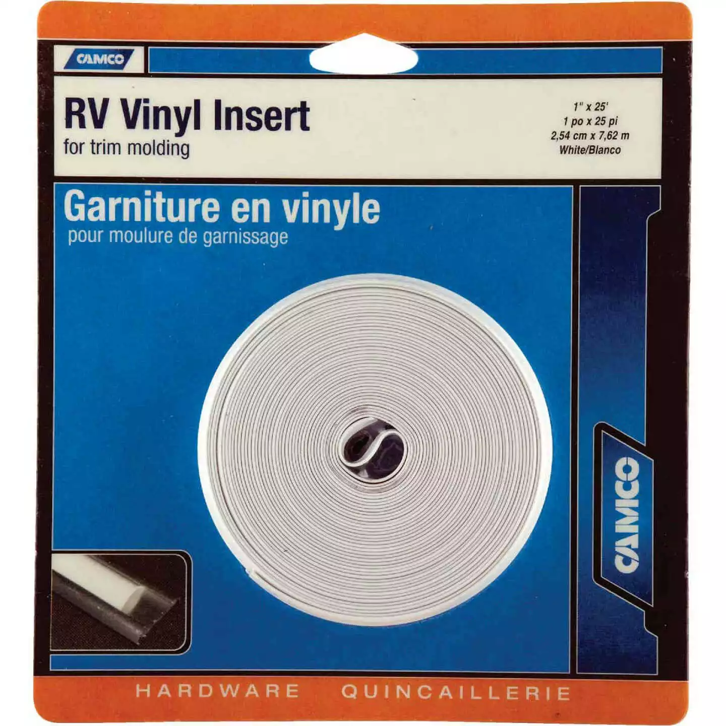 Camco 1 In. 25 Ft. UV Inhibitor RV Vinyl Trim 4 Camco 1 In. 25 Ft. UV Inhibitor RV Vinyl Trim - Image 2