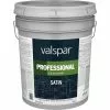 Valspar Professional 100% Acrylic Satin Exterior House Paint, High-Hiding White, 5 Gal. -Home renovation store ItemImage 771084 q5wzoe 2shnc8 6xof7g