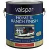 Valspar Exterior Latex Self Priming Flat Home And Ranch Finish, Ranch Red, 1 Gal. -Home renovation store ItemImage 773348 q5x1cr eiujvs aqmyso
