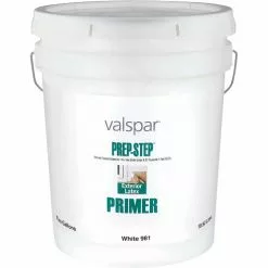 Valspar Prep-Step White Exterior Primer, 5 Gal.