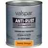 Valspar Oil-Based Gloss Anti-Rust Armor Safety Color Rust Control Enamel, Safety Orange, 1 Qt. -Home renovation store ItemImage 776400 q5x1vt 8boys0 4bqkis