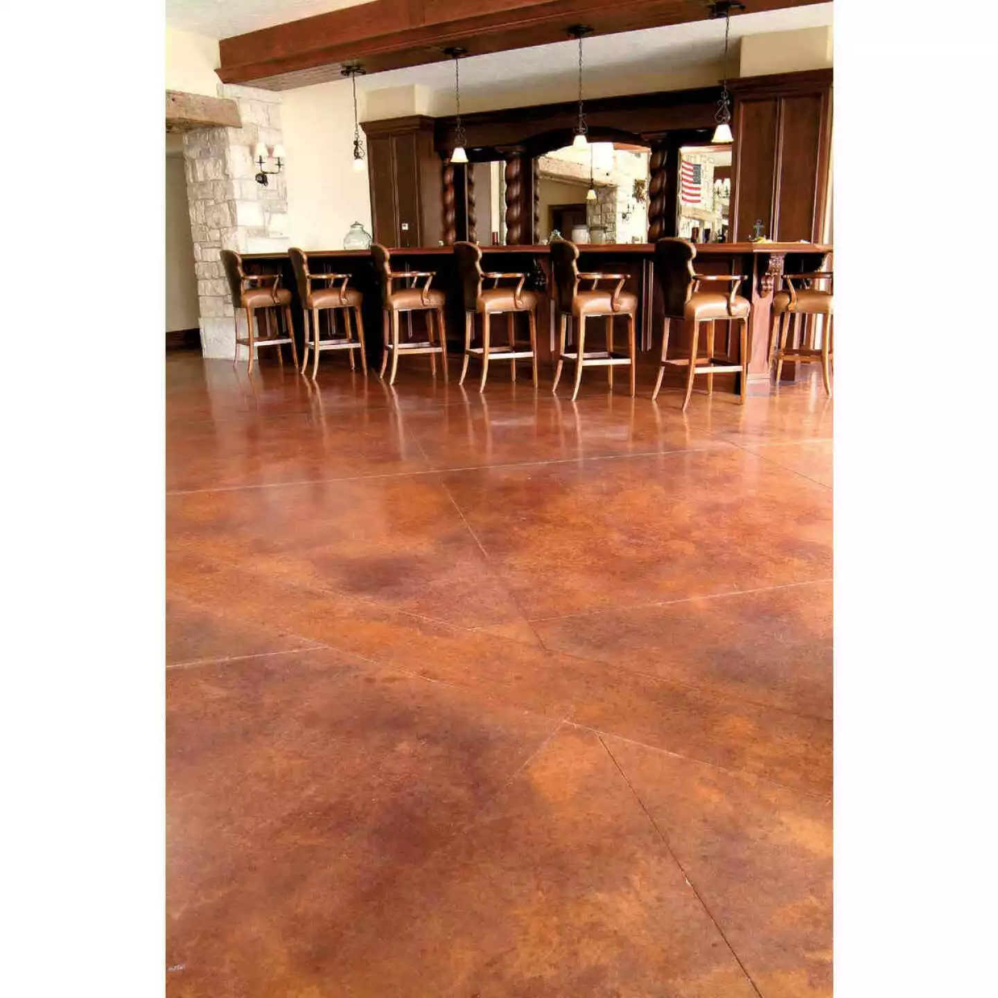 Valspar Interior/Exterior Tan Concrete Stain, 1 Gal. 6 Valspar Interior/Exterior Tan Concrete Stain, 1 Gal. - Image 4